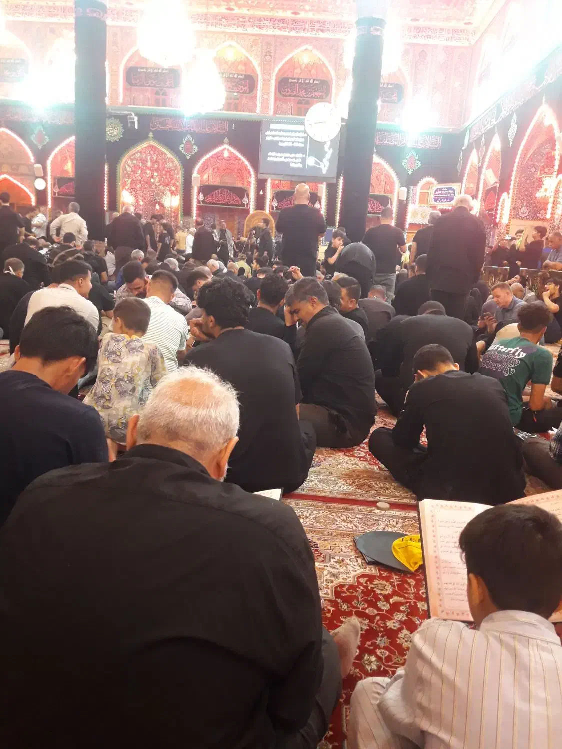 خدمت رسانی در عتبات|فعالیت داوطلبانه|قروه, |دیوار