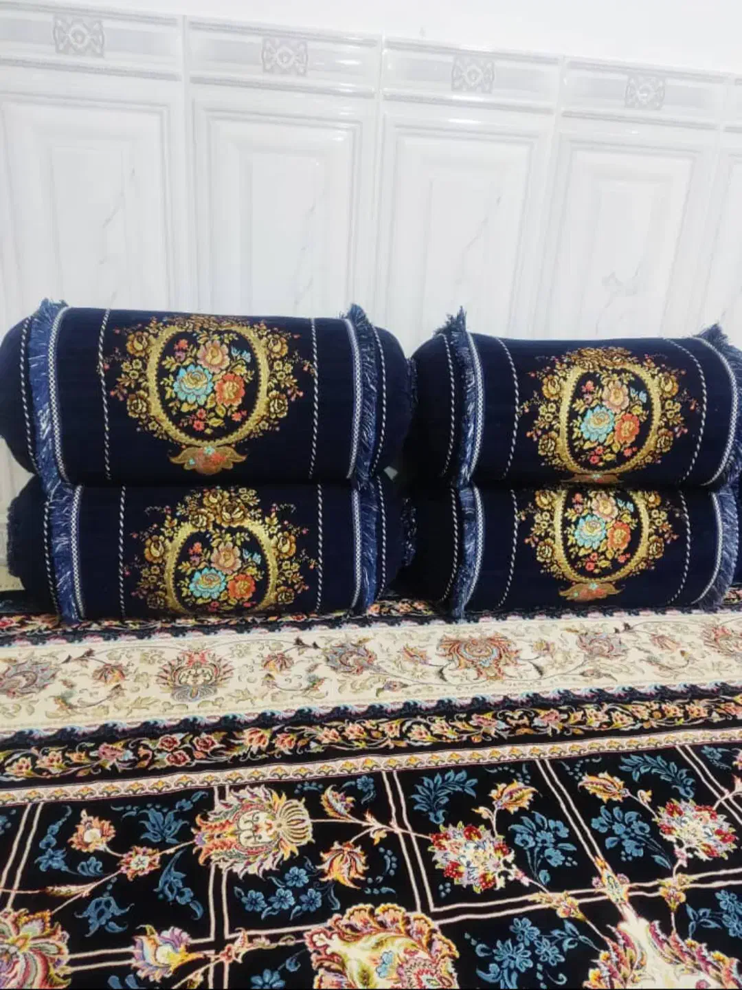 ۶عدد روبالشتی|رختخواب، بالش، پتو|نورآباد ممسنی, |دیوار