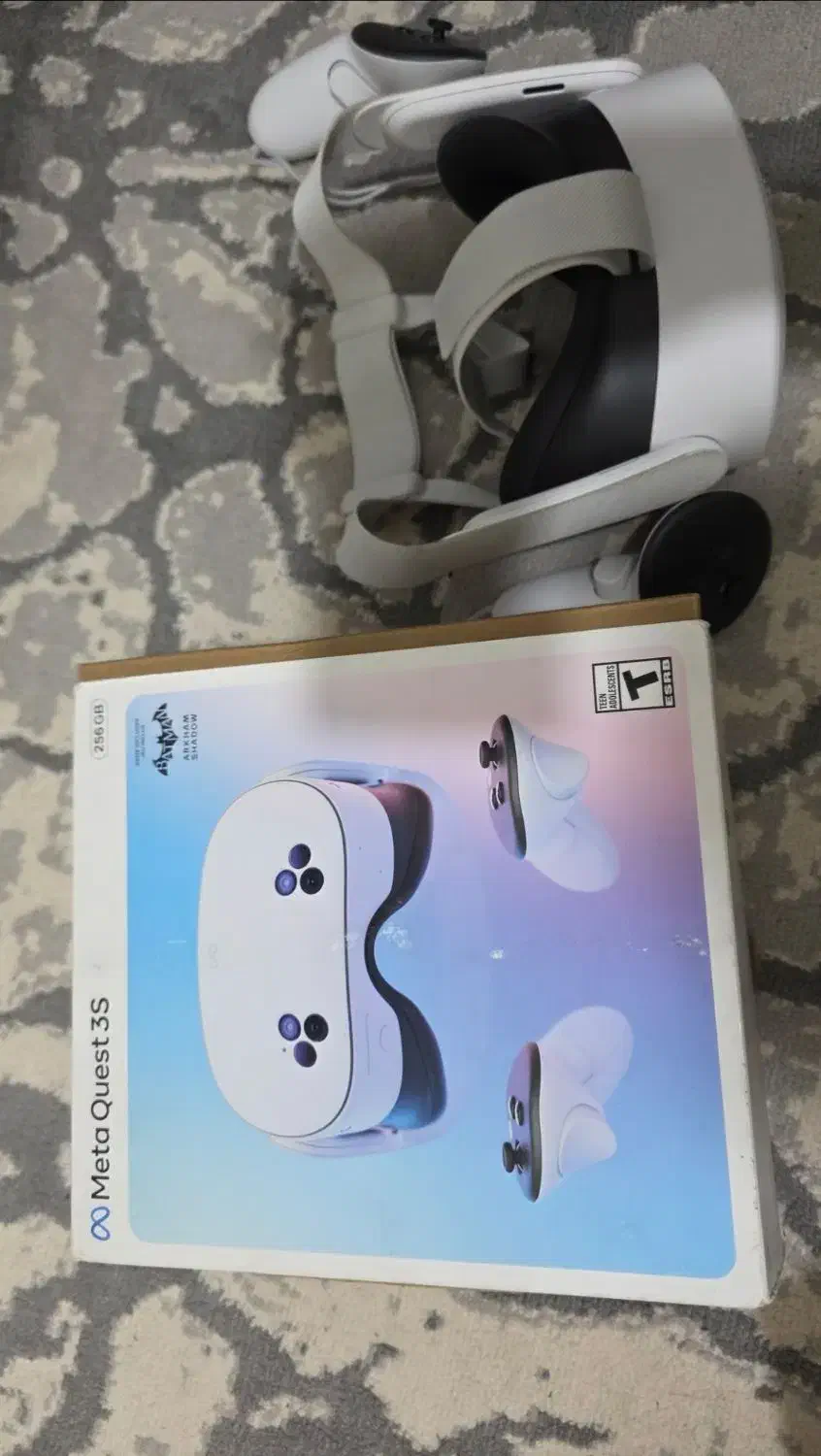 متا کوئست ۳ اس ۲۵۶ گیگ|کنسول، بازی ویدئویی و آنلاین|قم, شهرک قدس|دیوار