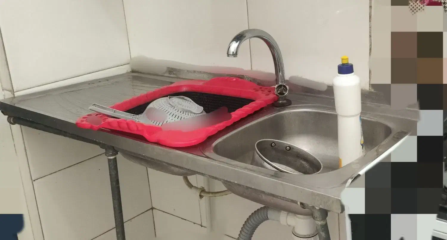 سینک|آب‌چکان و نظم‌دهنده ظروف|دوگنبدان, |دیوار