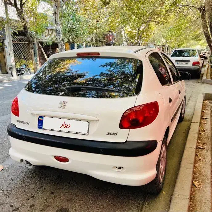 ۲۰۶ تیپ ۲ مدل ۹۷ بی رنگ|خودرو سواری و وانت|اصفهان, پوریای ولی|دیوار