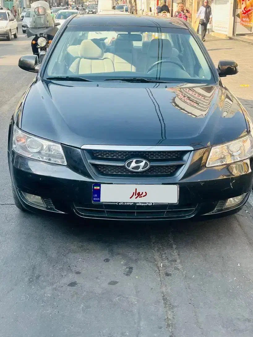 سوناتا nf مشکی ۲۰۰۸ فول|خودرو سواری و وانت|تهران, مرزداران|دیوار