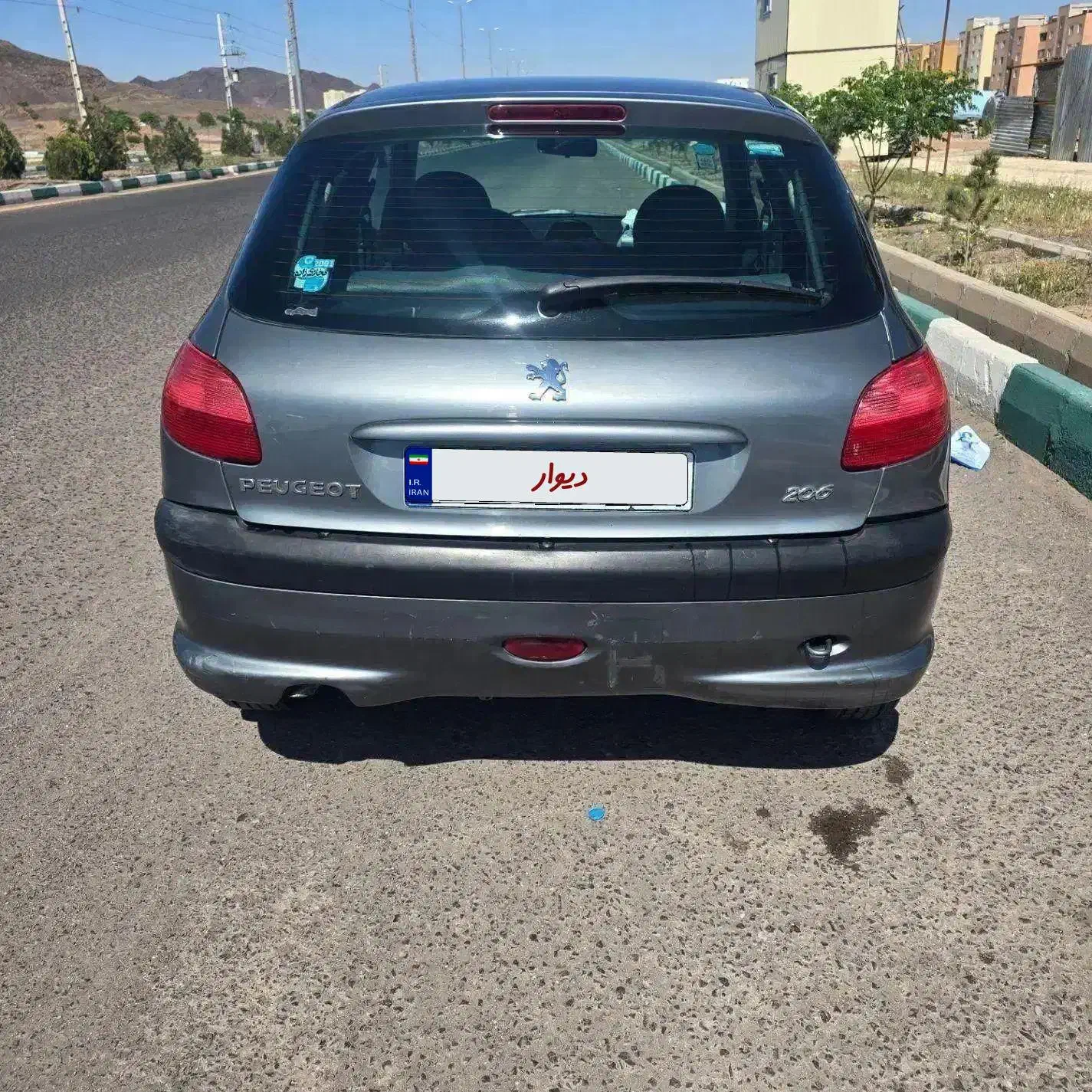 ۲۰۶ تیپ۲ مدل ۸۴|خودرو سواری و وانت|پرند, فاز ۴|دیوار