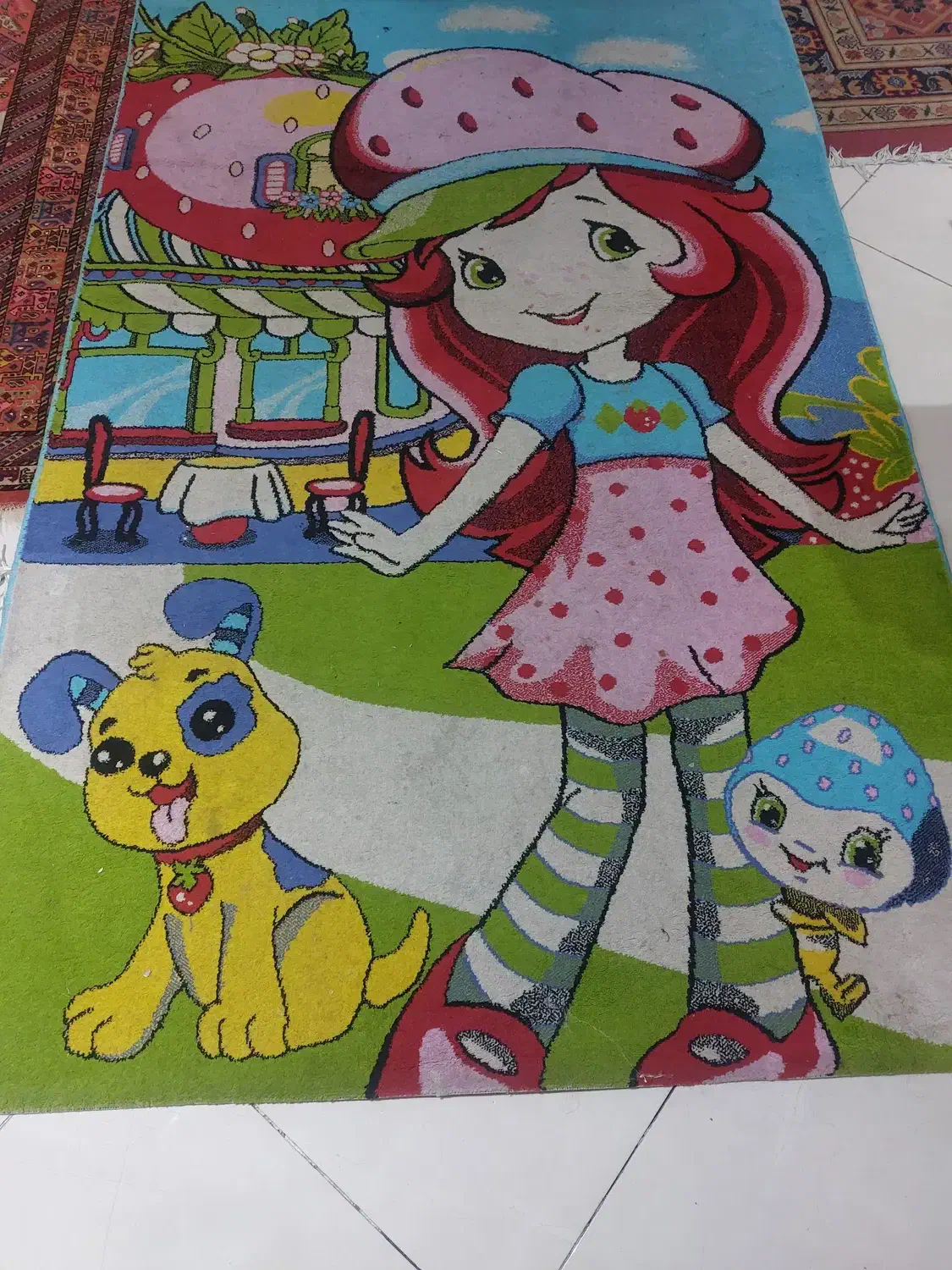 فرش ماشینی دخترانه|فرش|تهران, باغ فیض|دیوار