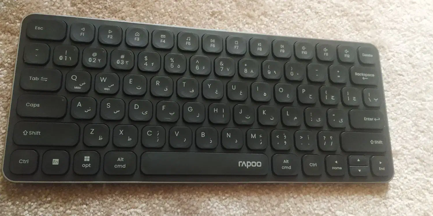 کیبورد وایرلس بهمراه بلوتوث|قطعات و لوازم جانبی رایانه|تهران, زرگنده|دیوار