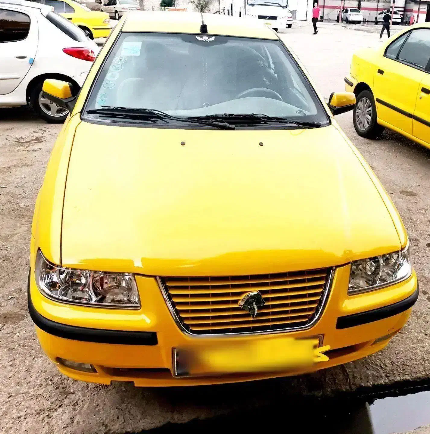 تاکسی سمند 97 برون شهری آس|خودرو سواری و وانت|چالوس, |دیوار