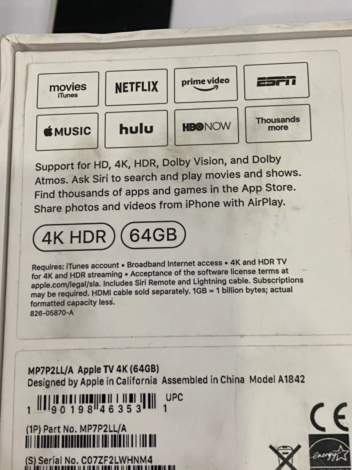Apple tv 4k 64gig|صوتی و تصویری|مشهد, آزادشهر|دیوار