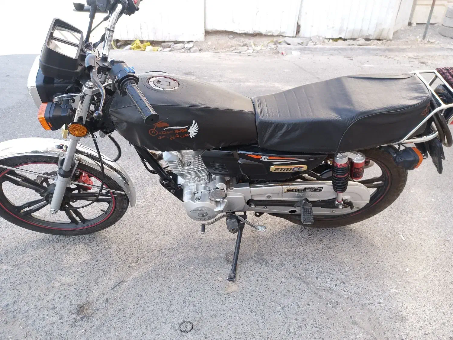 موتور هوندا 200سی سی|موتورسیکلت|قم, وادی السلام|دیوار