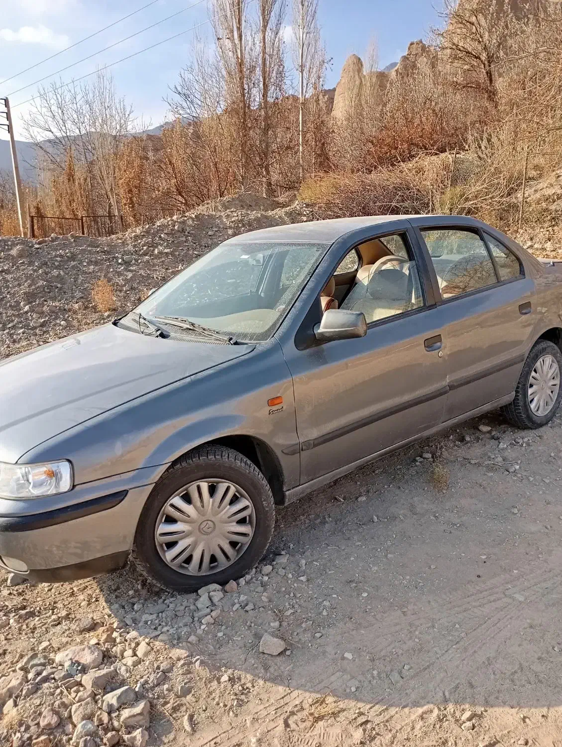 سمند84یک لکه رنگ|خودرو سواری و وانت|فیروزکوه, |دیوار