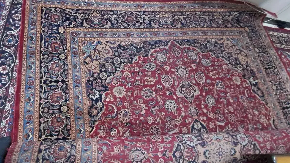 فرش ۱۲متری فروشی قیمت 800|فرش|طبس, |دیوار