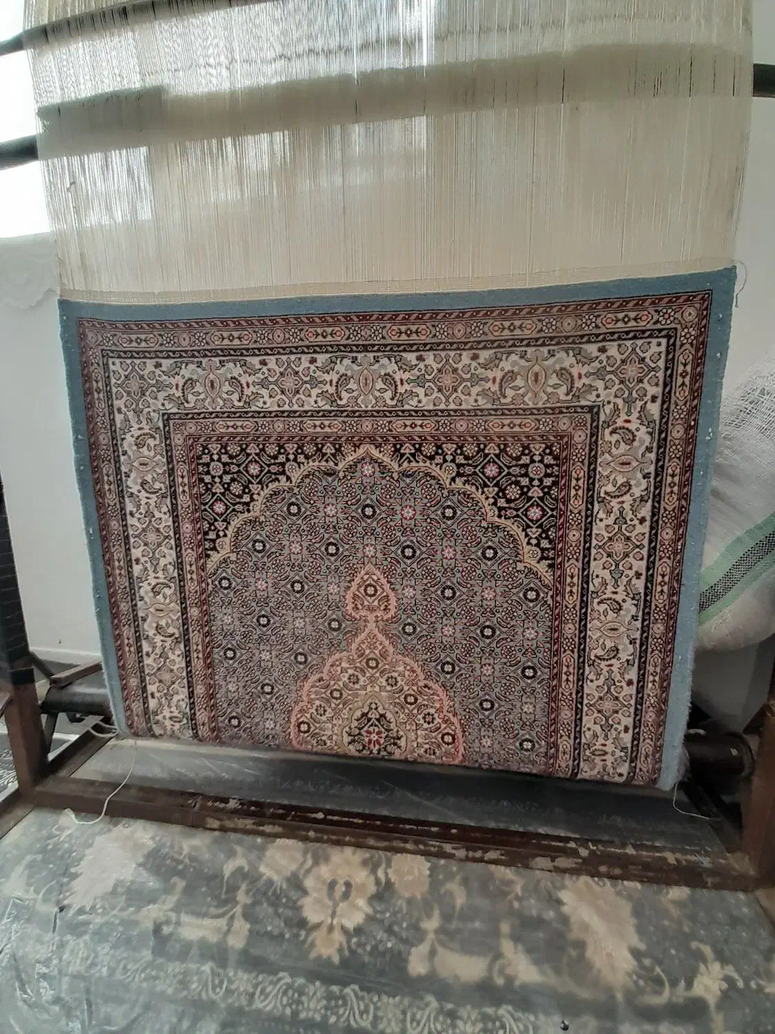 قالی دست بافت|فرش|بیرجند, |دیوار