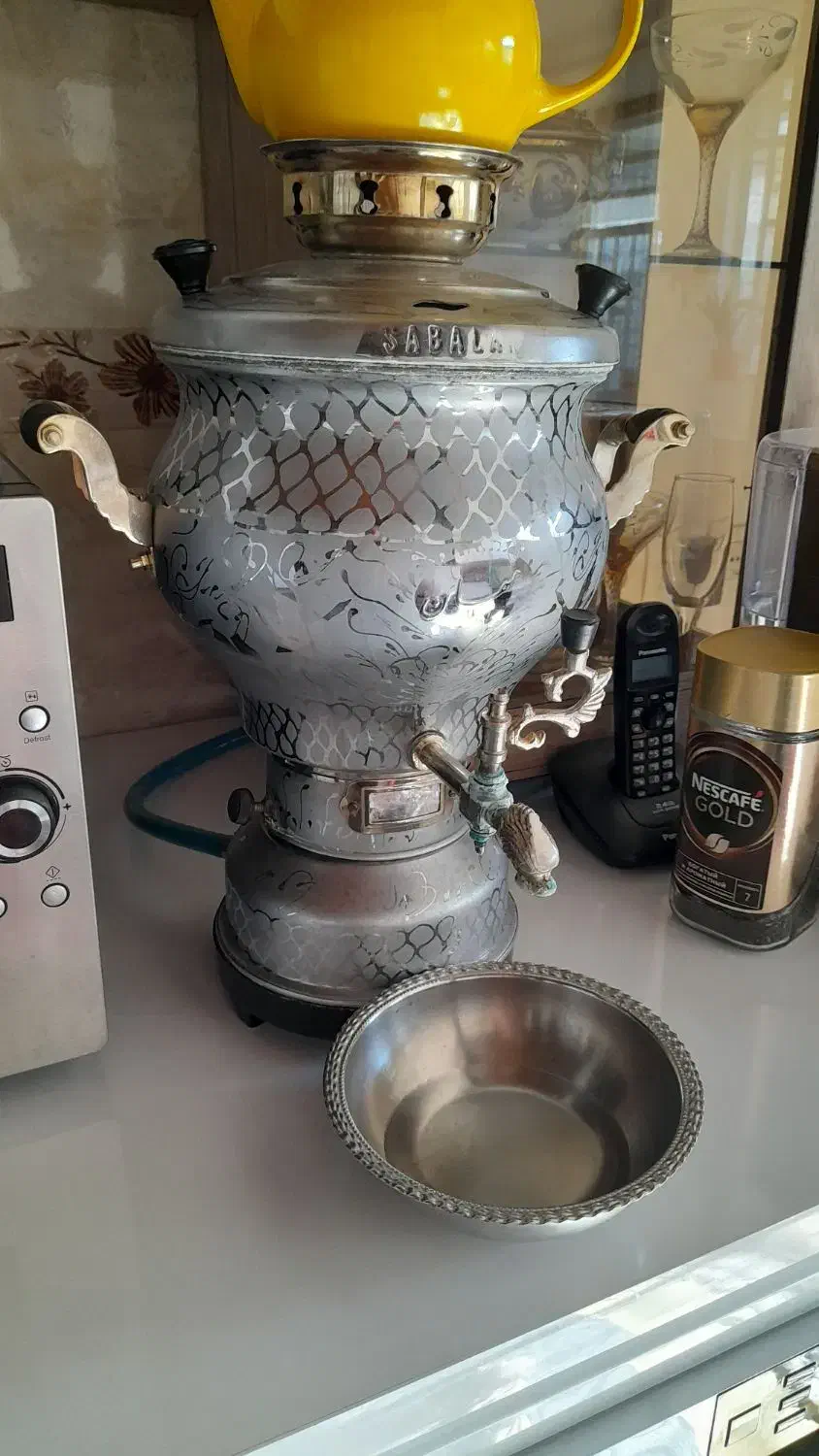 سماور ۵ لیتر سالم سالم|سماور، چایساز، قهوهساز|خرمآباد, |دیوار