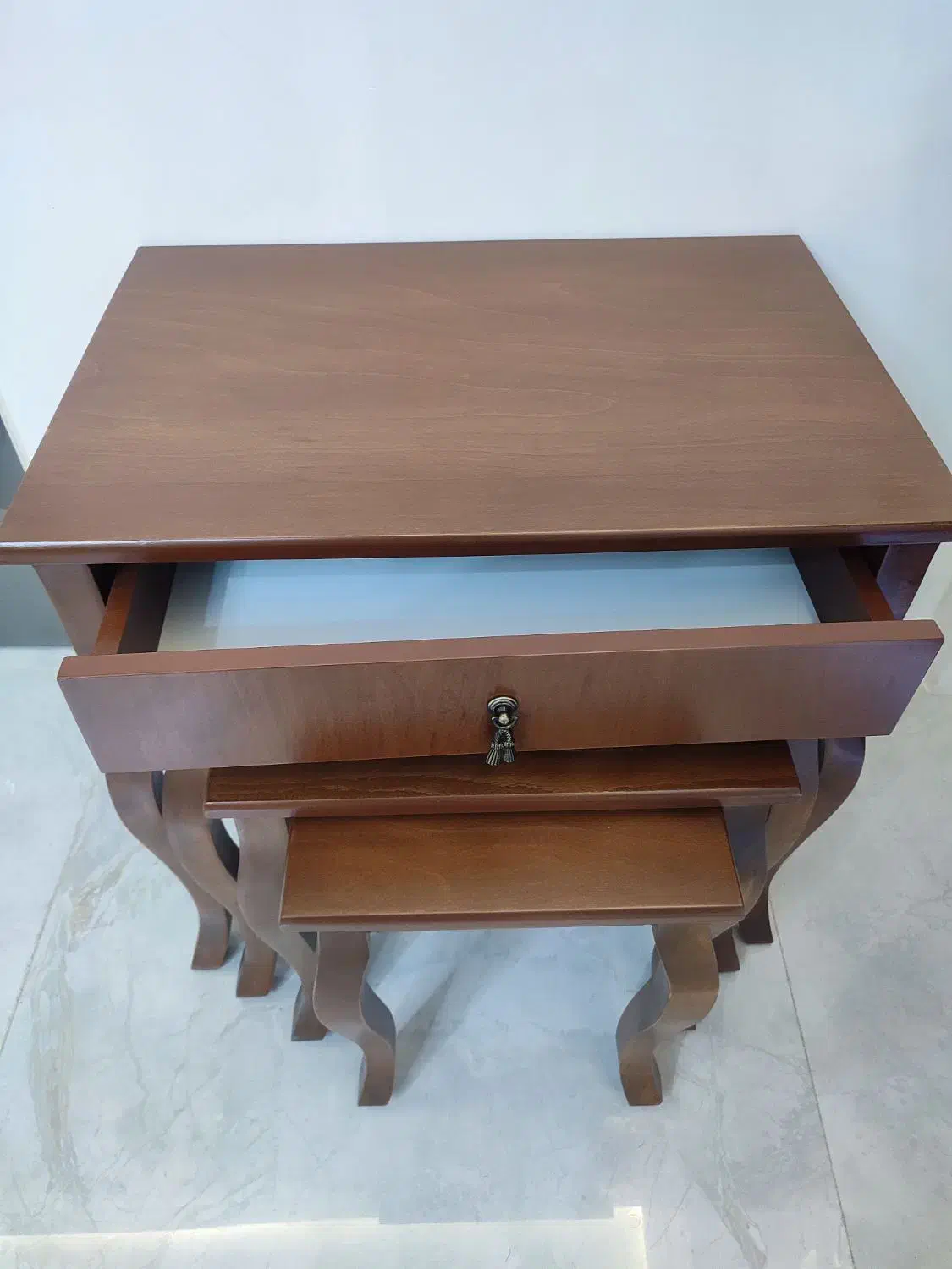 عسلی 4تیکه کشودار|مبلمان خانگی و میز عسلی|سمنان, |دیوار