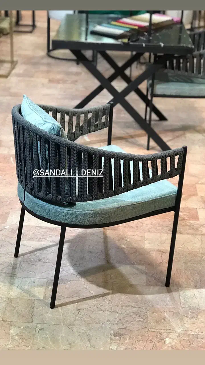 صندلی بافتی کافه رستوران کد 4000|میز و صندلی غذاخوری|چهاردانگه (تهران), |دیوار