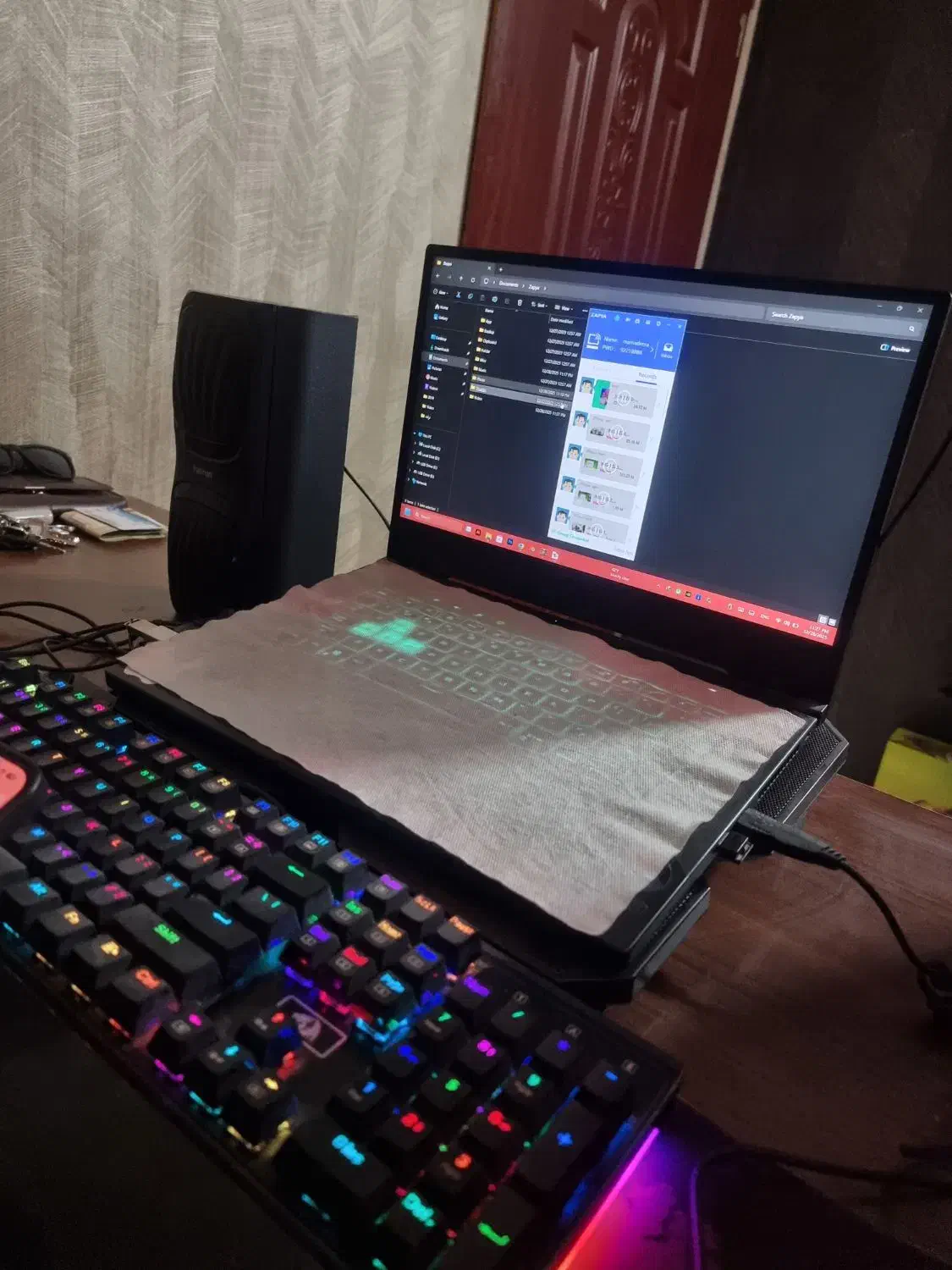 لبتاب گیمینگ ایسوس tuf dash fx516pr rtx3070|رایانه همراه|مشهد, حسین‌آباد|دیوار