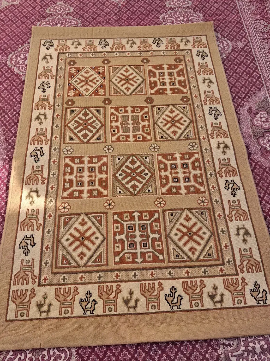 گلیم فرش|گلیم، جاجیم، گبه|مشهد, کارگران|دیوار