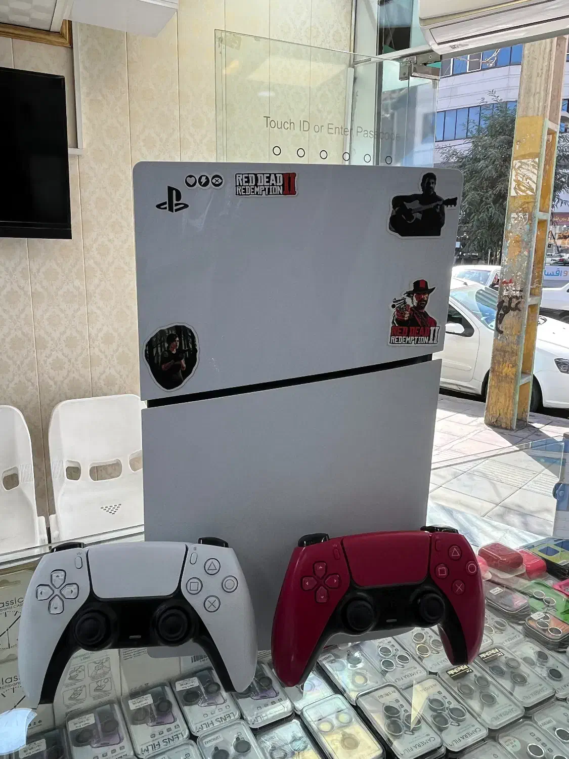 کنسول ps5 اسلیم استاندارد در حد دو دسته با بازی|کنسول، بازی ویدئویی و آنلاین|کرج, برغان|دیوار