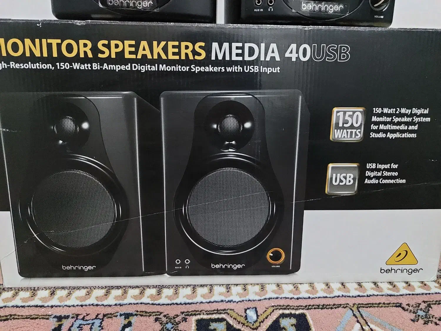 اسپیکر مانیتورینگ بهرینگر behringer|سیستم صوتی خانگی|تهران, جیحون|دیوار