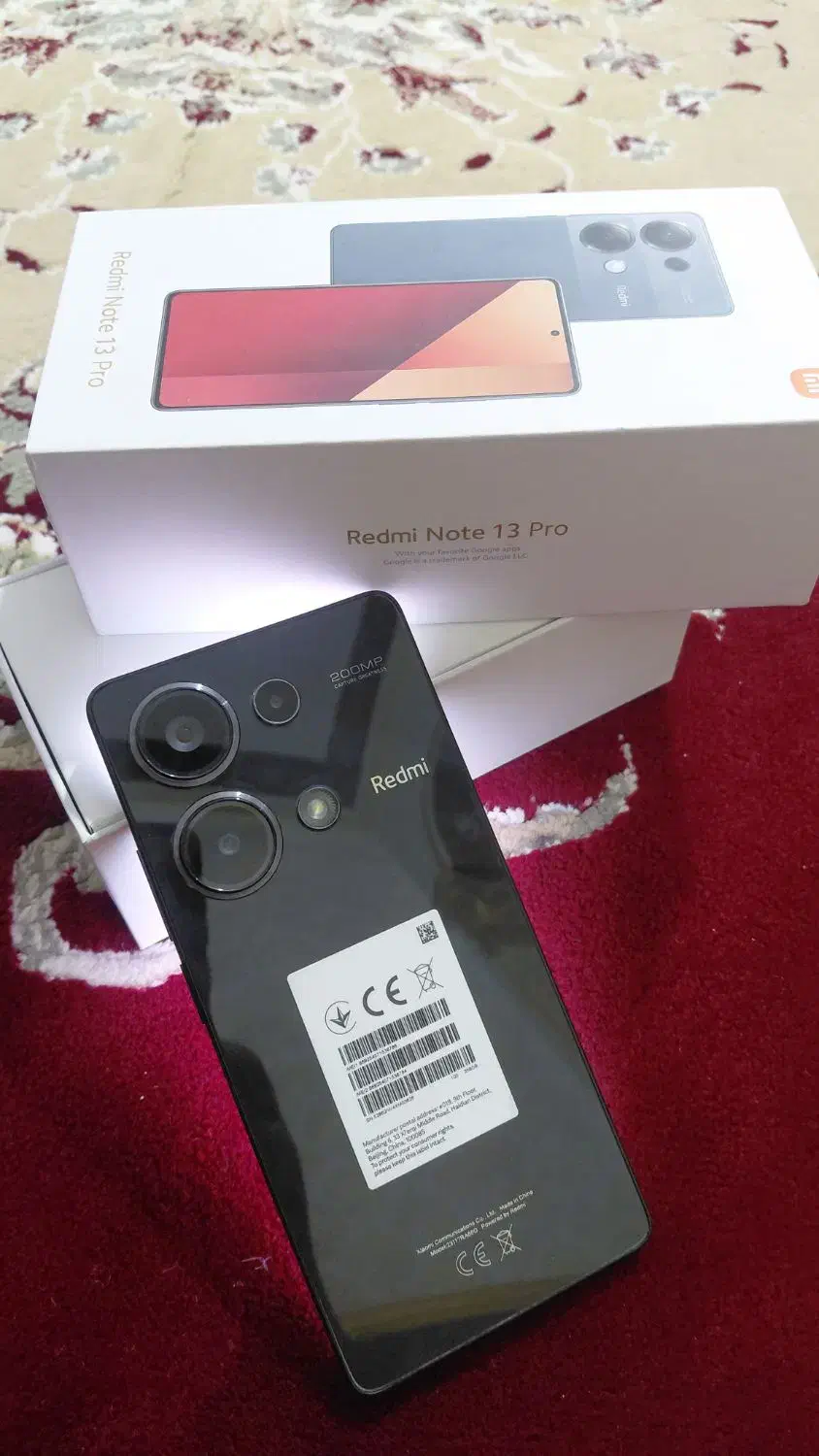 شیائومی Redmi Note 13 Pro با حافظهٔ ۲۵۶ گیگابایت|موبایل|اهواز, امانیه|دیوار