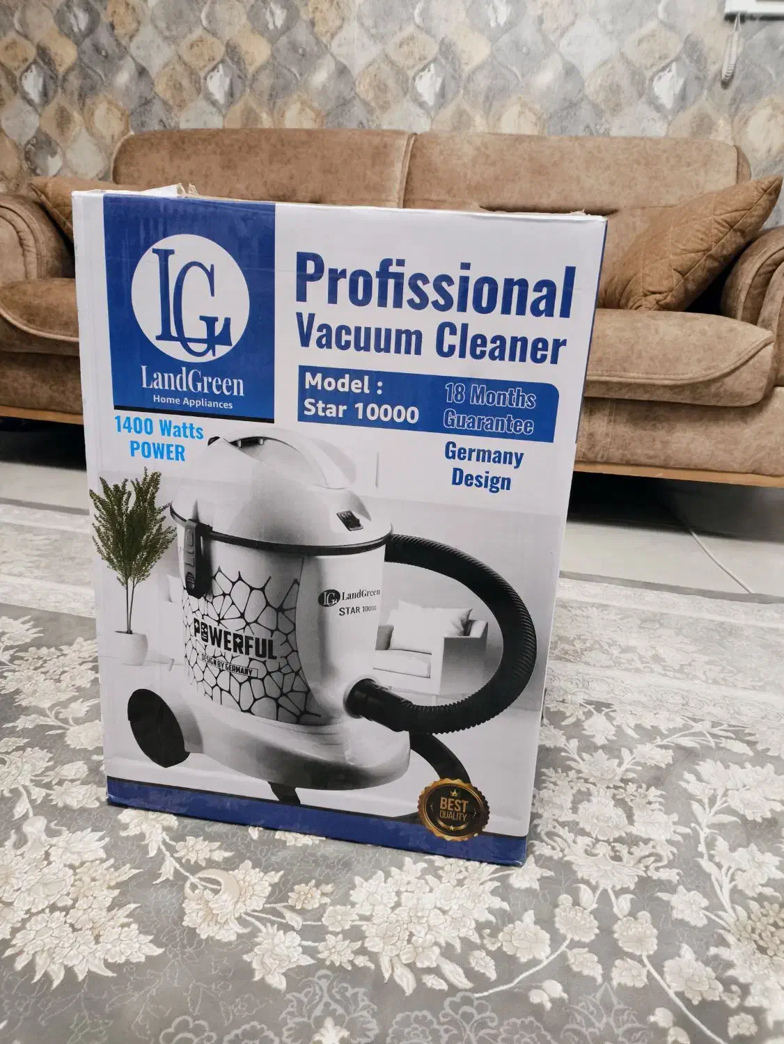 جارو برقی آلمانی آکبند|جاروبرقی، جارو شارژی، بخارشو|ماکو, |دیوار