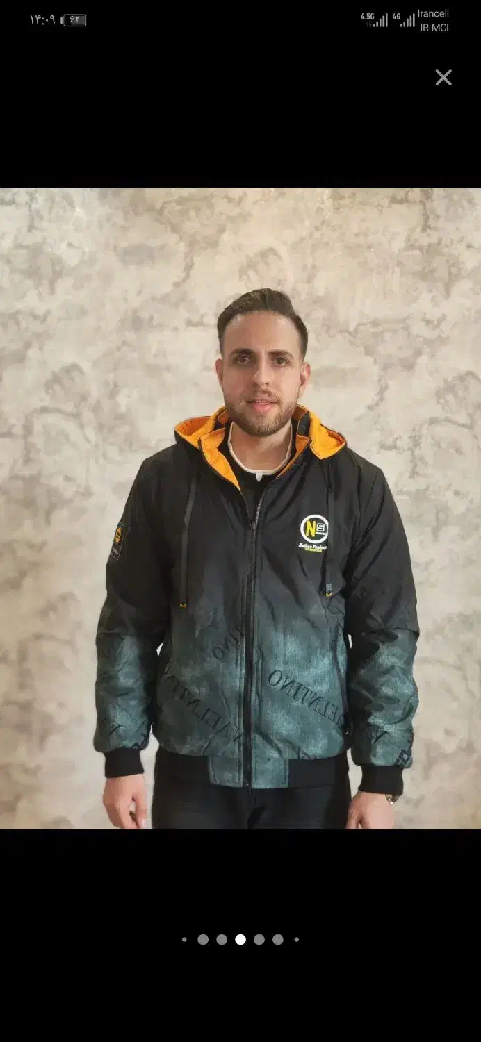 کاپشن دورو مردانه خارجی|لباس|جهرم, |دیوار