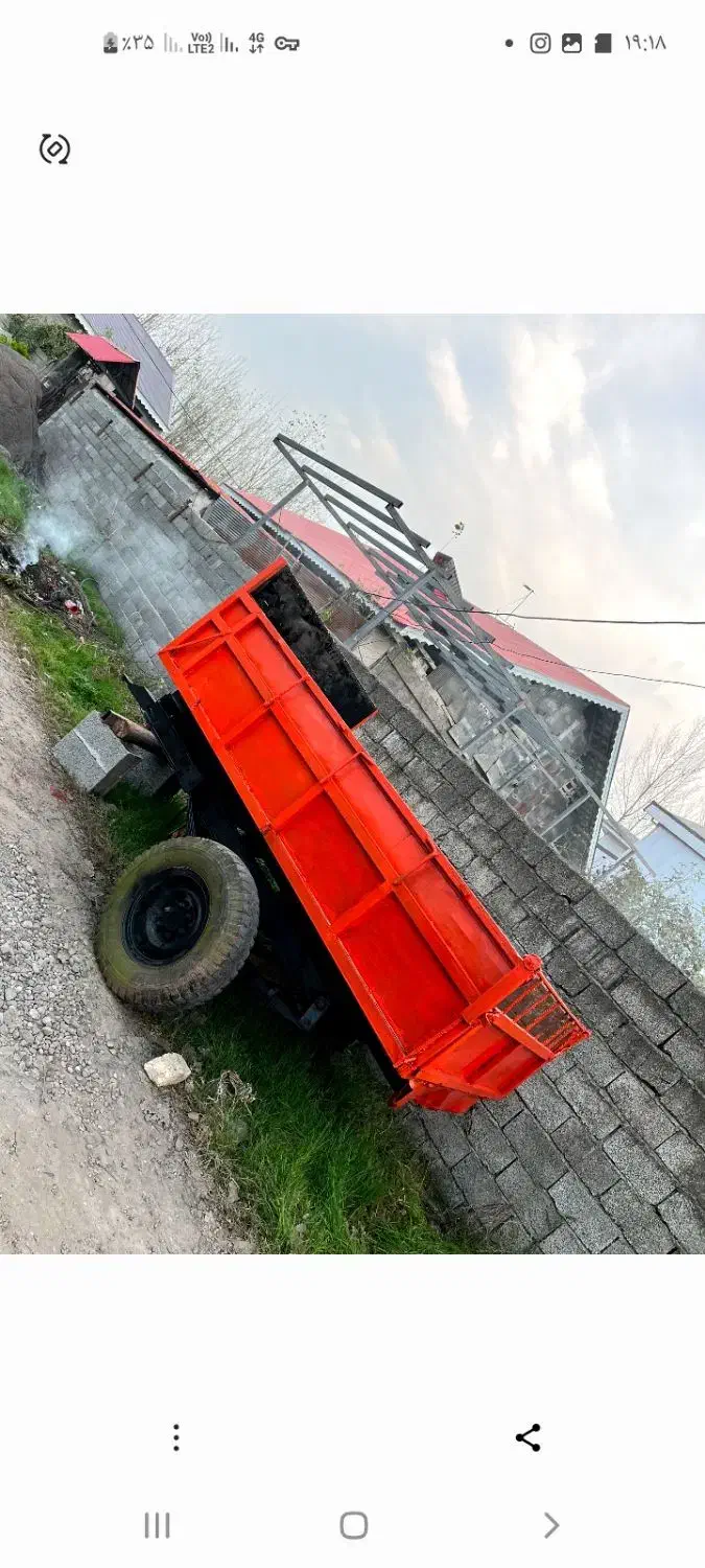 بارکش تراکتور|ماشین‌آلات صنعتی|آستانه اشرفیه, |دیوار