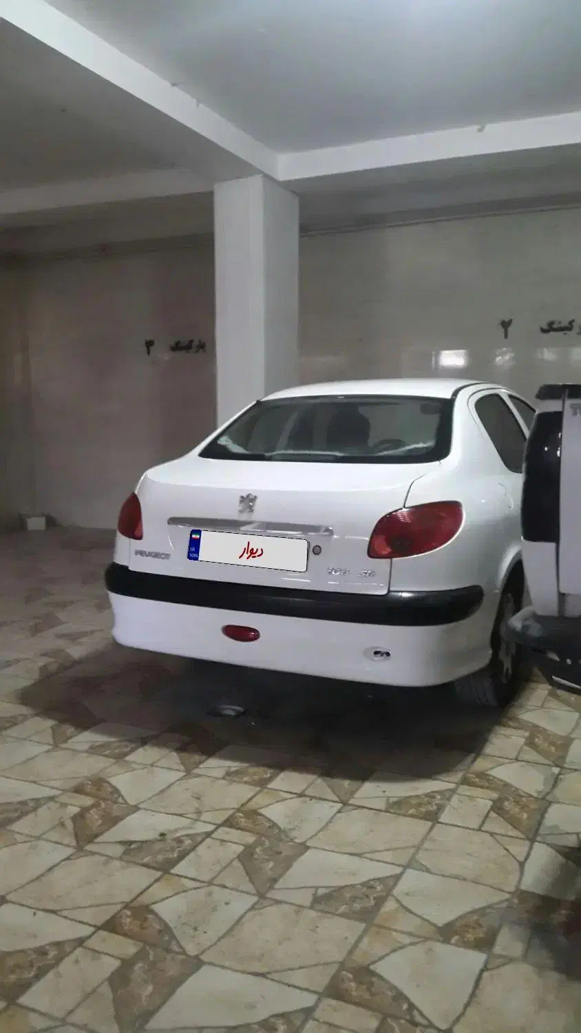 پژو ۲۰۶v8|خودرو سواری و وانت|کرمانشاه, |دیوار