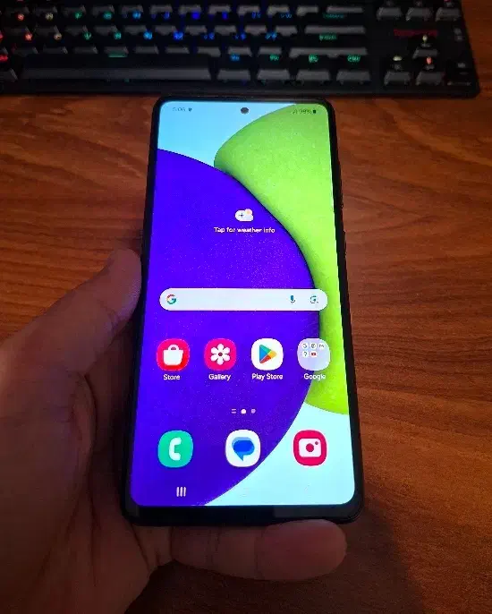 Galaxy a52 128-8|موبایل|رشت, پیرسرا|دیوار