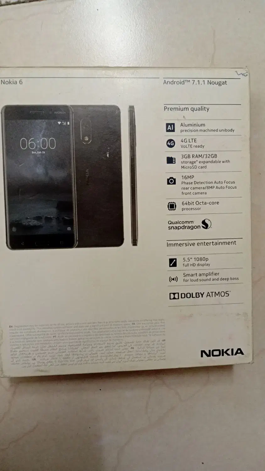 نوکیا ۶|موبایل|قرچک, مهدیه|دیوار