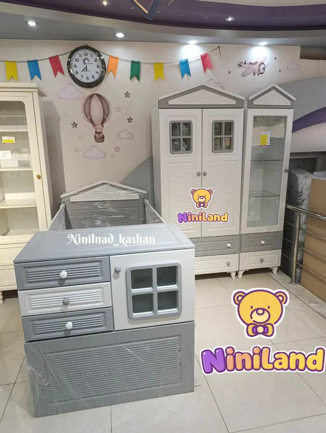 تخت/کمد/ویترین /مدل کلبه پرفروش|تخت و صندلی بچه|کاشان, فاز ۲ ناجی آباد|دیوار