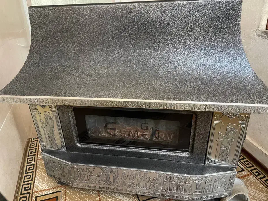 بخاری شومینه دار|بخاری، هیتر، شومینه|کاشمر, |دیوار