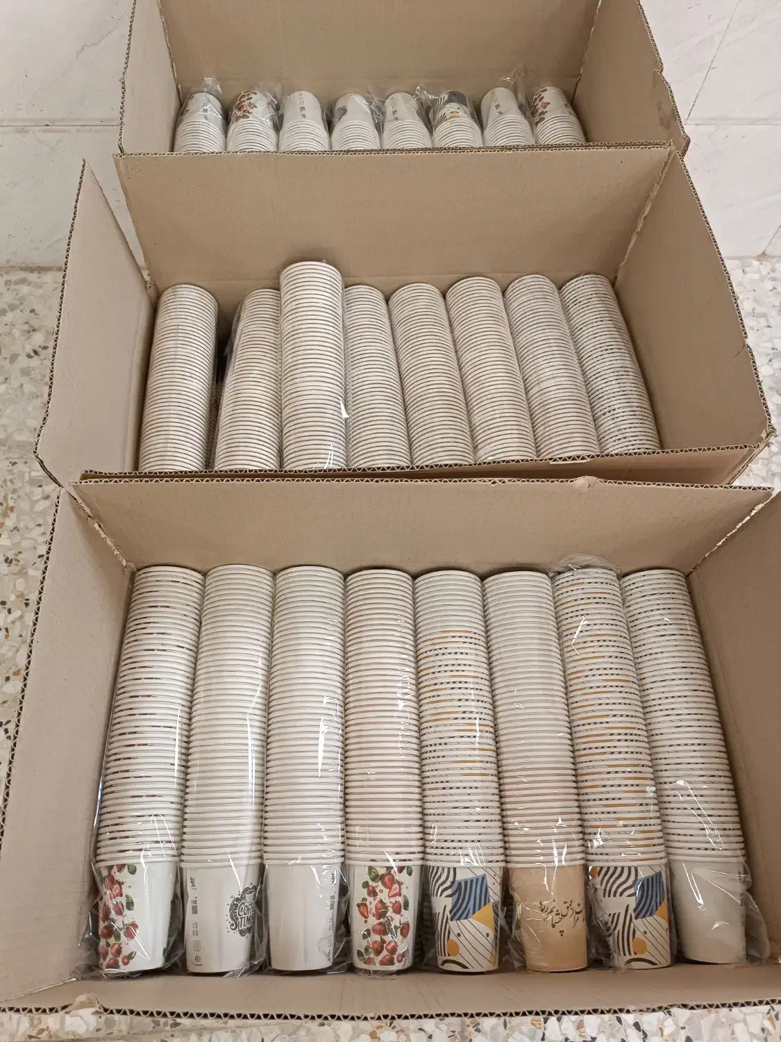 لیوان کاغذی|ظروف نگهدارنده، پلاستیکی، یک‌بارمصرف|قم, انصار‌الحسین|دیوار