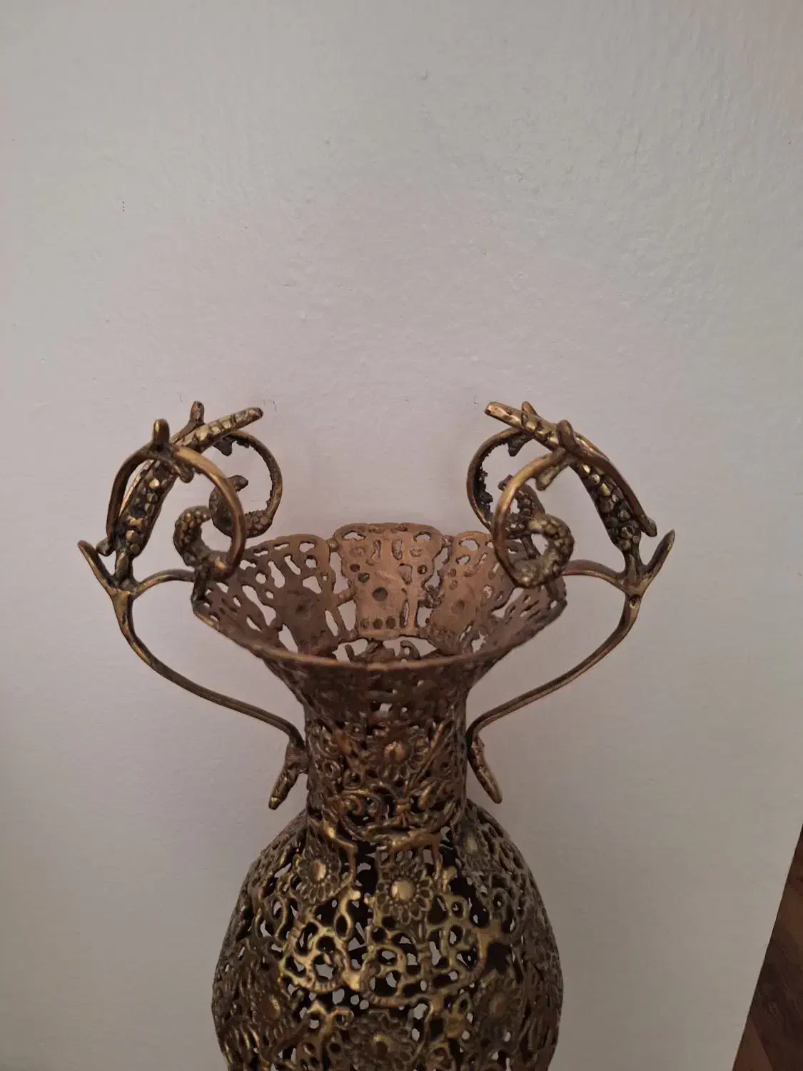 گلدان برنز ارتفاع ۸۸|صنایع دستی و سایر لوازم تزئینی|تهران, اقدسیه|دیوار