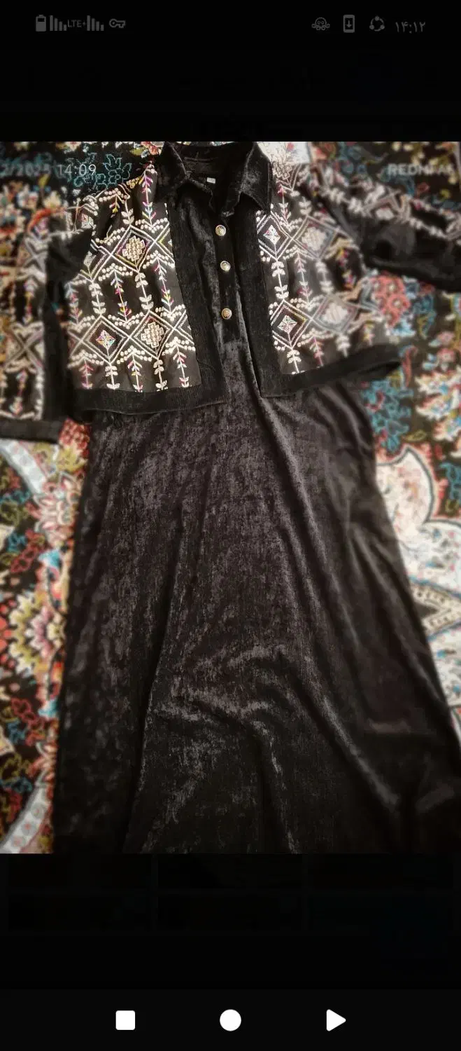 کاپشن جین  کت سارافون کفش|لباس|شیروان (خراسان), |دیوار