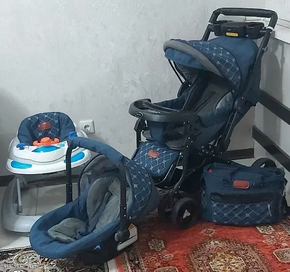 ست کالسکه دلیجان مدل بنیتا پلاس|کالسکه و لوازم جانبی|شیراز, سجادیه|دیوار