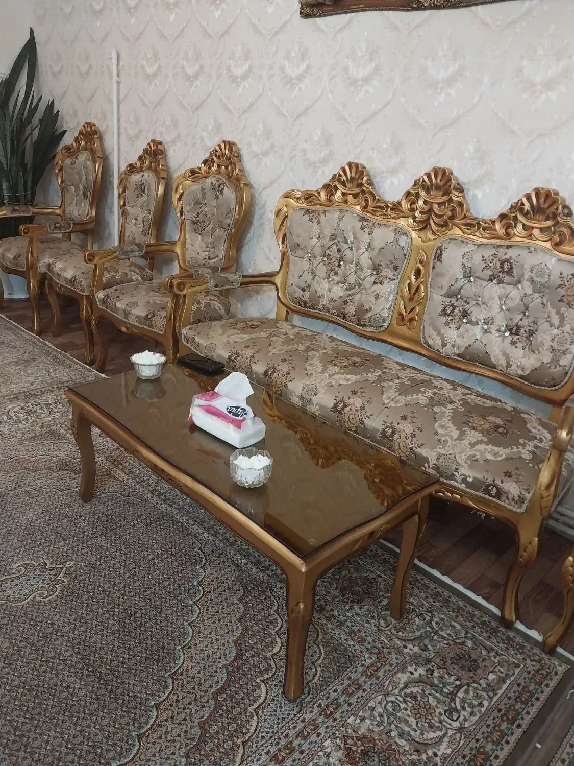 مبل صدامی  ۹ نفره|مبلمان خانگی و میز عسلی|تبریز, |دیوار