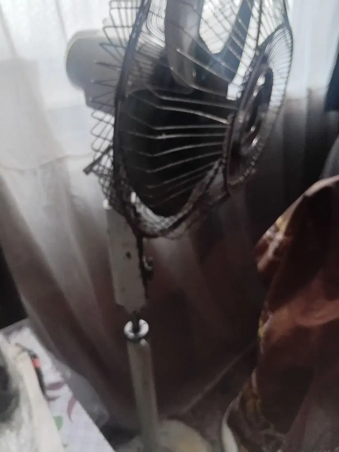 باسلام پنکه قدیمی توشیبا  پایه بلندقابل تنظیم|پنکه و تصفیه‌کنندهٔ هوا|رشت, جانبازان|دیوار