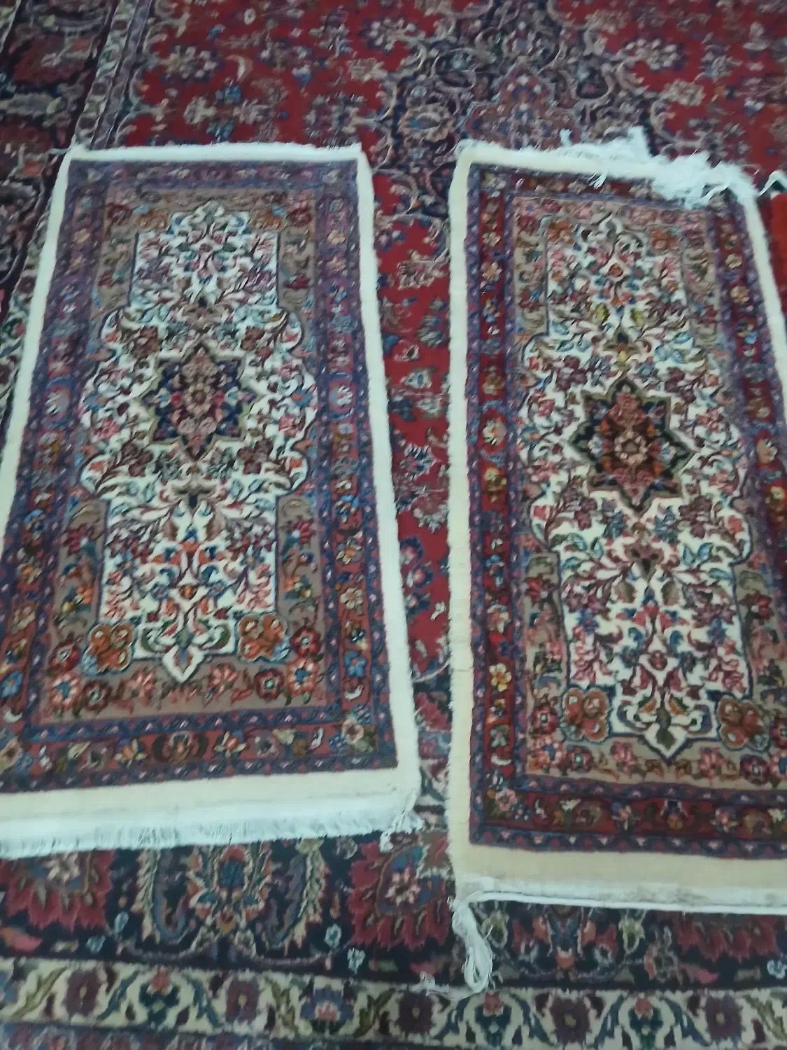 قالی دو عدد|فرش|اراک, |دیوار