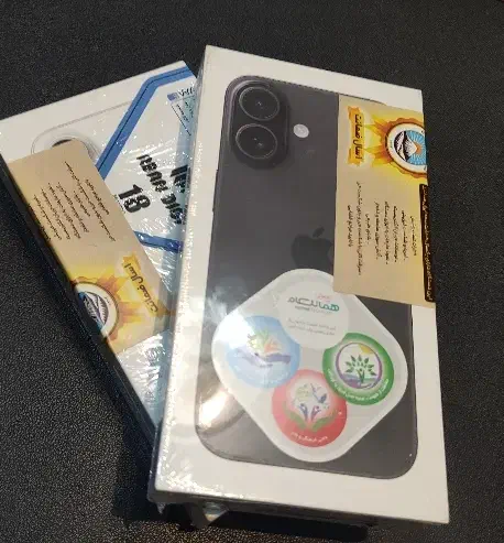 آیفون 16نرمال نات اکتیو با ریجستر (مشکی/سفید)|موبایل|رشت, منظریه|دیوار