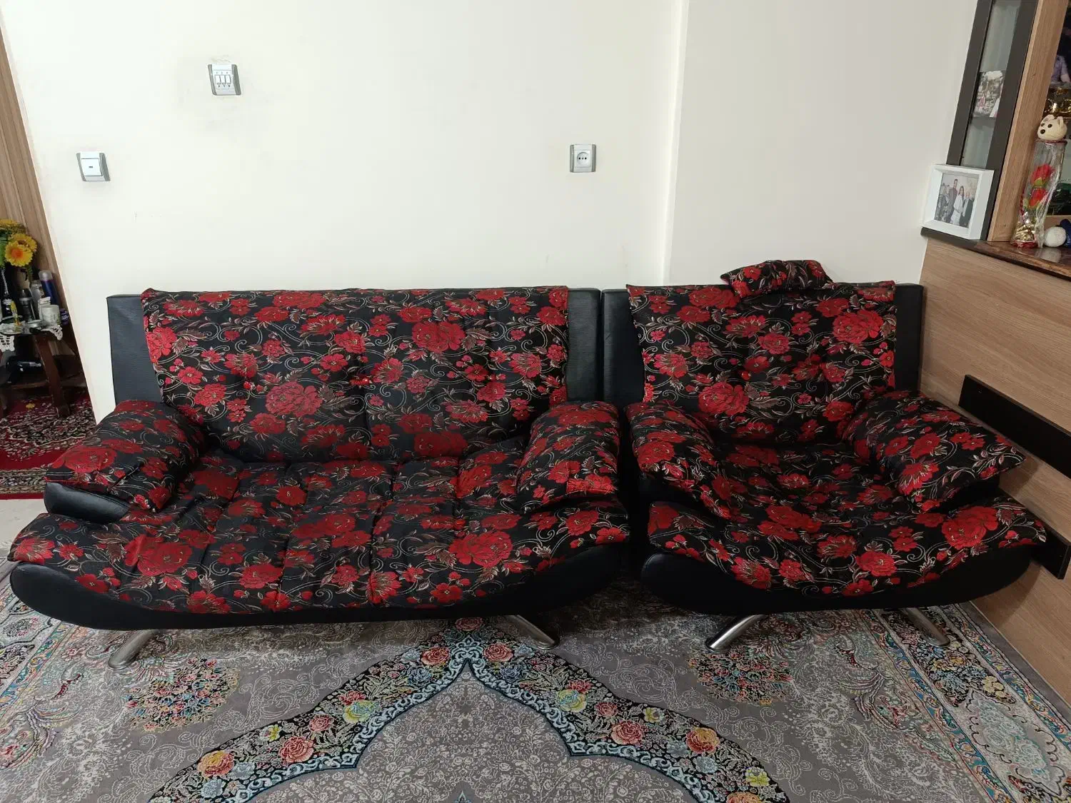 مبل راحتی۷نفره|مبلمان خانگی و میز عسلی|سمنان, |دیوار