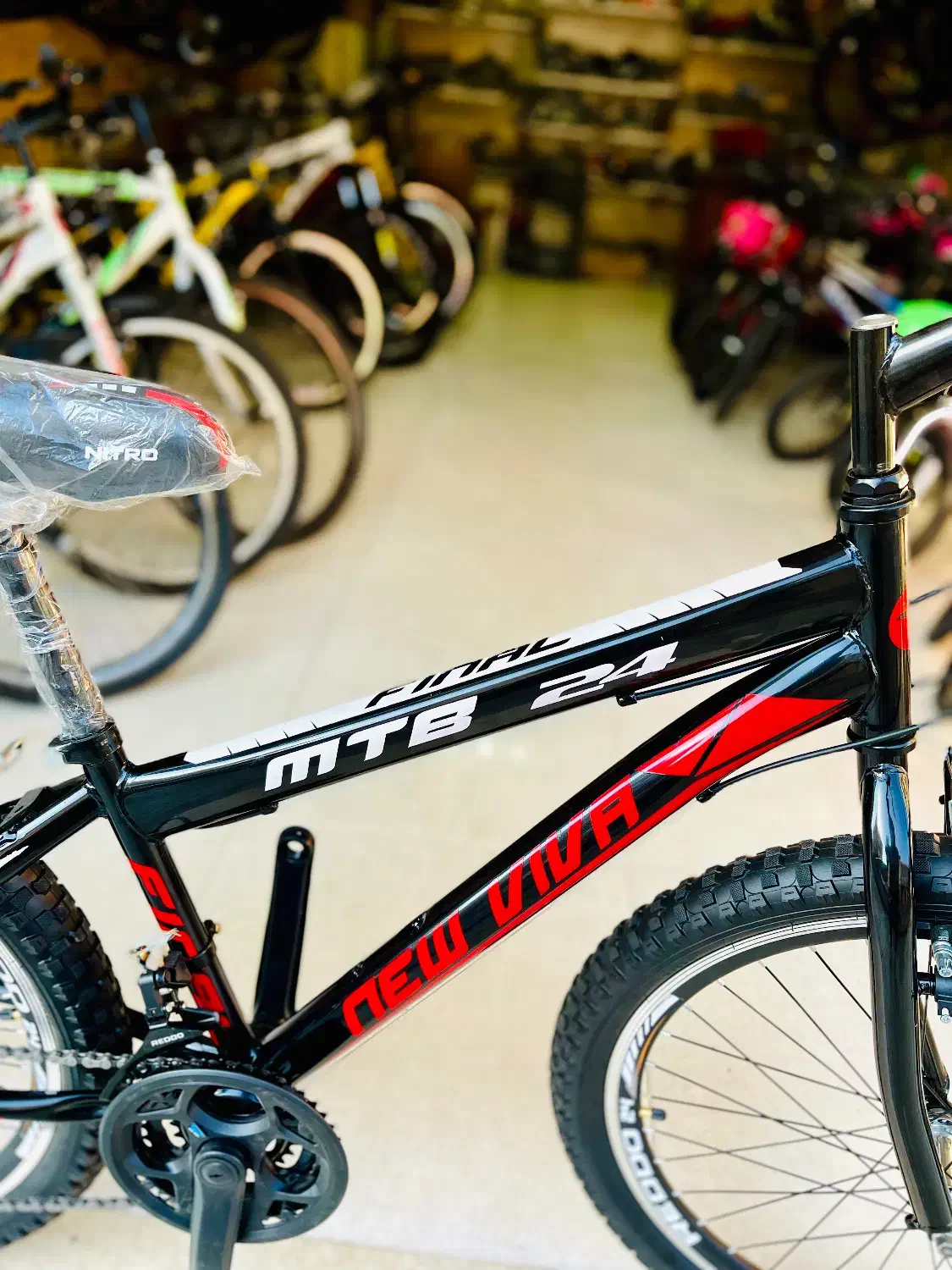 دوچرخه۲۴نیو ویوا حرفه ای کلاجدار کوهستانی اکبند|دوچرخه، اسکیت، اسکوتر|مشهد, شهید آوینی|دیوار