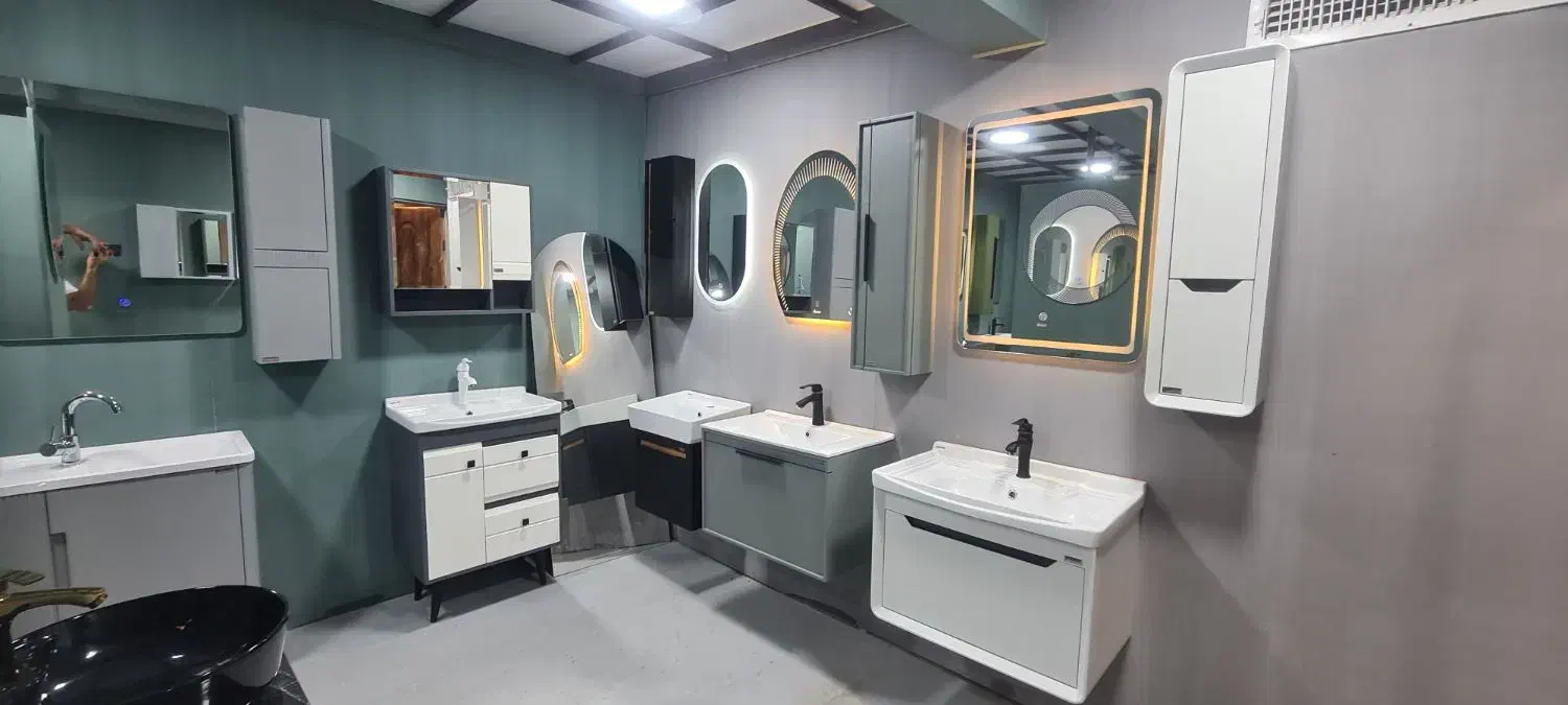 تولیدی بزرگ روشویی تمام پی وی سی شیشه ای و خاص|لوازم سرویس بهداشتی|شهریار, شهریار|دیوار