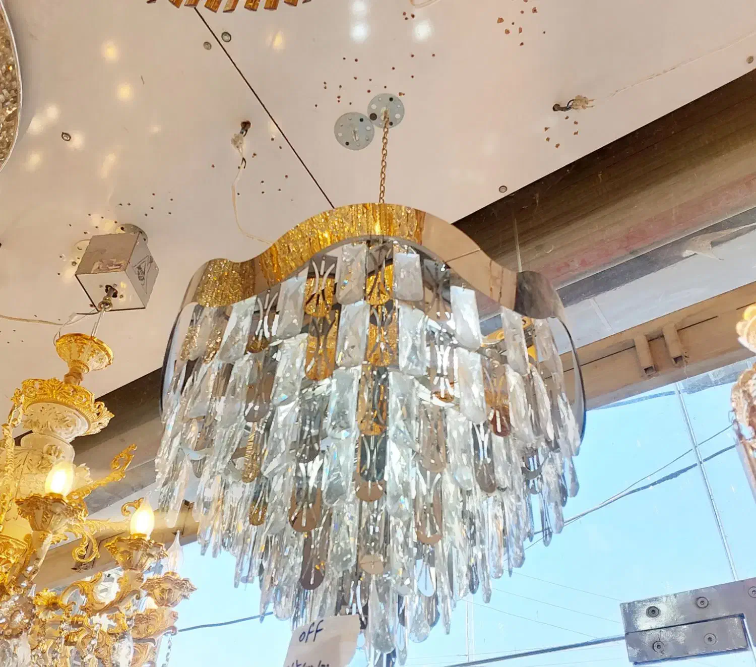 فروش لوستر،ساعت،آباژور،شمعدان|لوستر و چراغ آویز|اهواز, نادری|دیوار