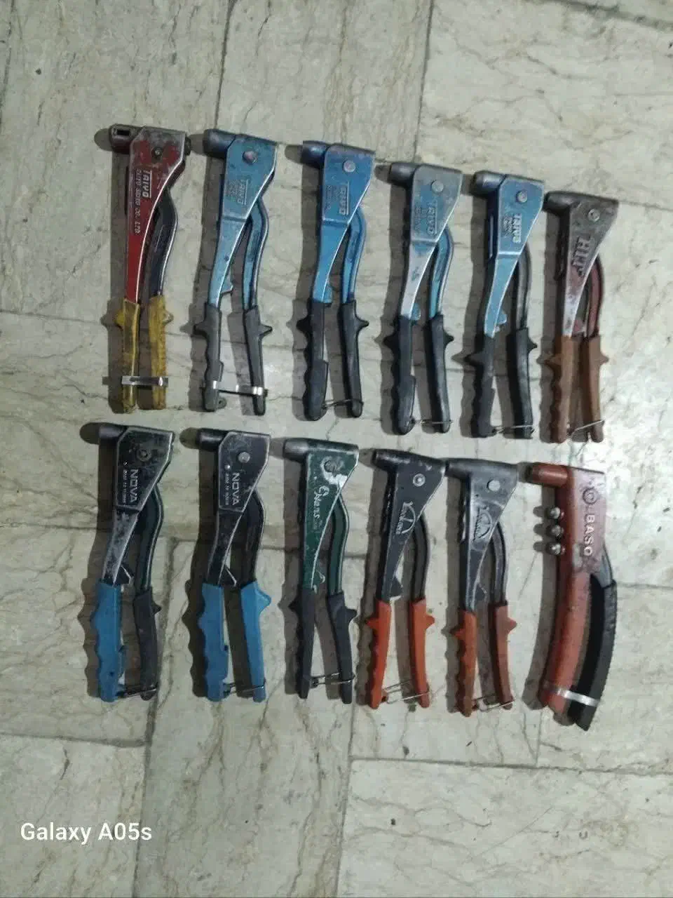 دستگاه پرچ کن انبر دستی ابزار پلاک ژاپنی تایوان|حراج|اصفهان, خلیل آباد|دیوار