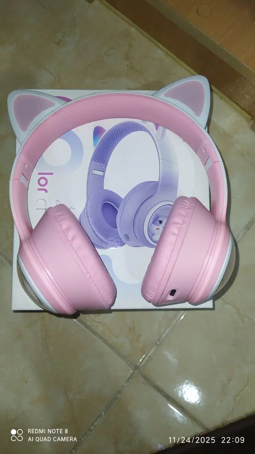 هدفون طرح گربه|لوازم جانبی موبایل و تبلت|فردیس, فردیس|دیوار