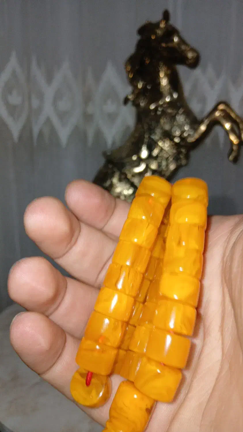 دو عدد تسبیح کهربا|کلکسیون اشیاء عتیقه|فردیس, شهرک شهید حسینی|دیوار