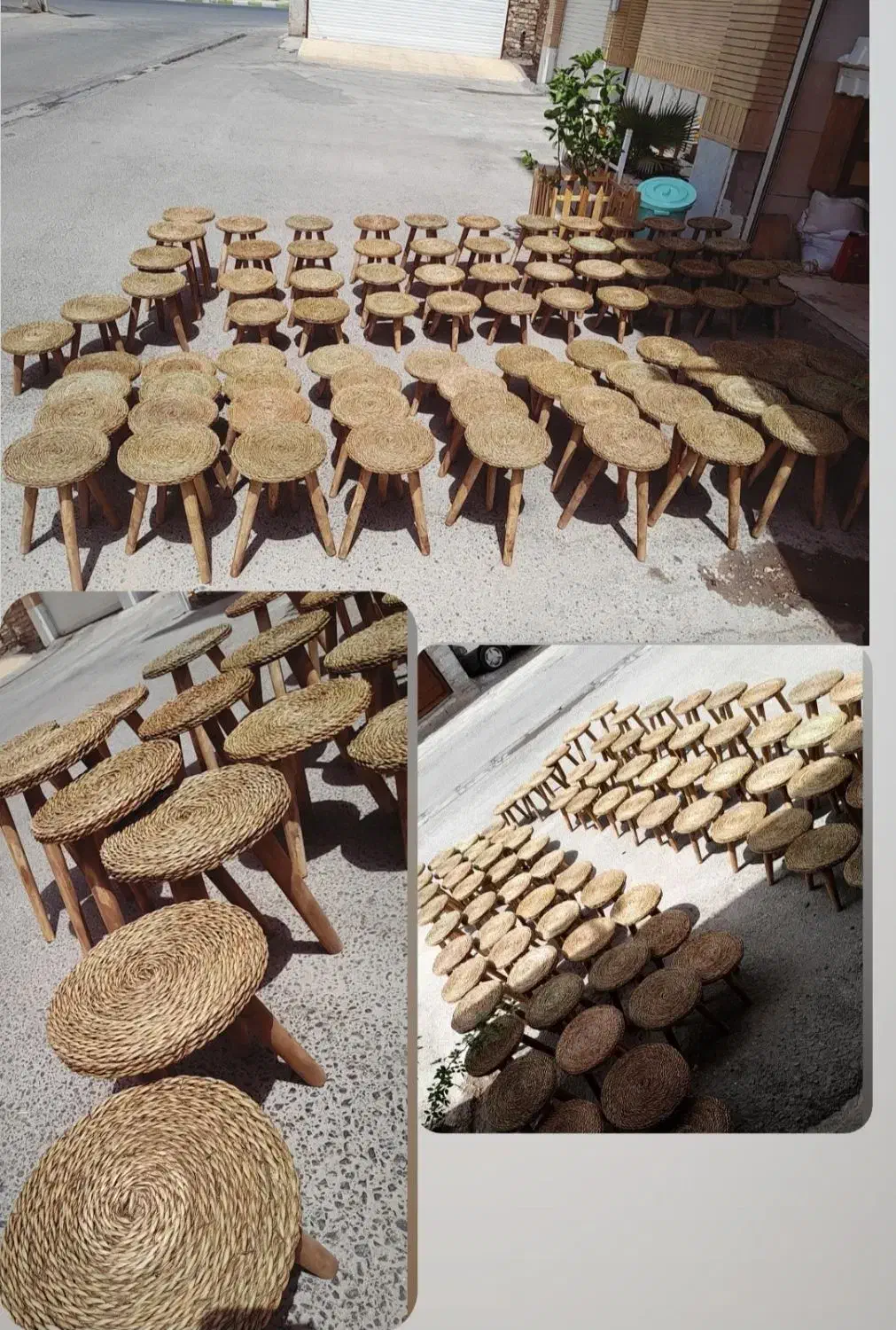 سه‌ پایه و گلدان حصیری|صنایع دستی و سایر لوازم تزئینی|تهران, دکتر هوشیار|دیوار