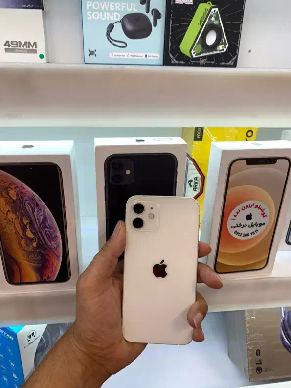 ایفون ۱۲نرمال حاغظه ۱۲۸ گیگ دوسیم اقساطی|موبایل|کرج, مهرویلا جنوبی|دیوار