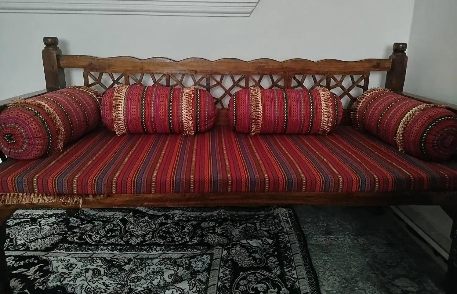 تخت سنتی|تخت و سرویس خواب|شهر ری, دولت‌آباد|دیوار