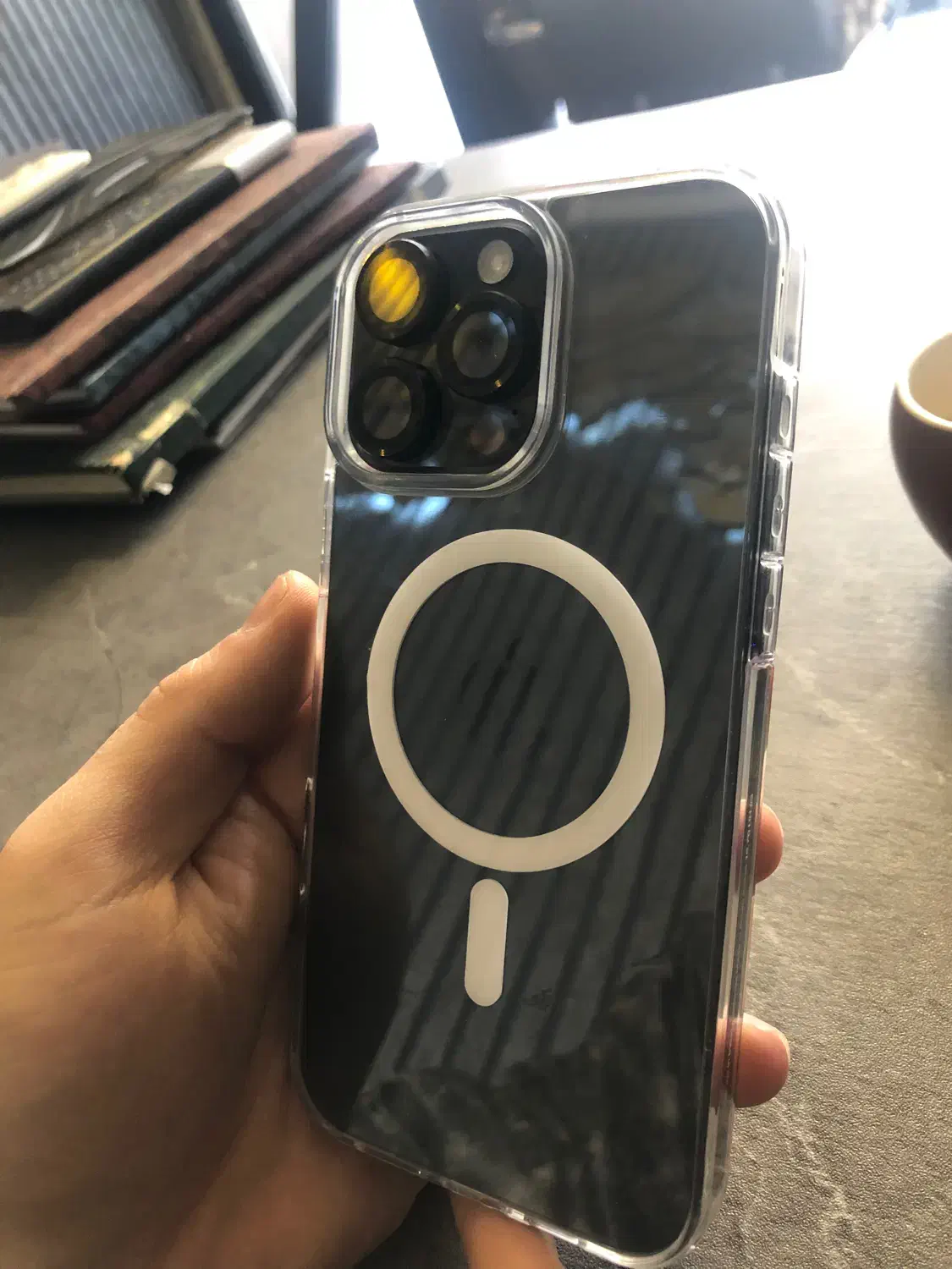 16پرو مکس مشکی در حد آک ۲۱ بار شارژ|موبایل|هشتگرد, شهرک اداری|دیوار